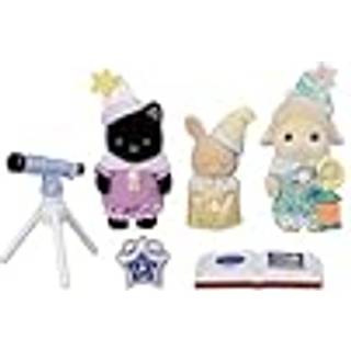 Sylvanian Families Figurer - 3 baby-figurer med overnatningstilbehør