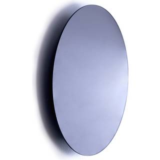 LED-spejl Ring M, Ø 29 cm, glas, varmhvid