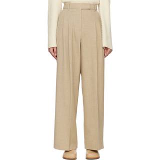 Cymbaria højtaljede bukser - Cinnamon Brown - 40