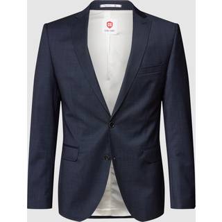 CG Herren Sakko blau meliert Slim Fit