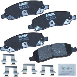 Bendix Priority1 CFC1172 Keramiske bagbremseklodser til Buick Lucerne 2011-2006 Cadillac DTS 2011-2006