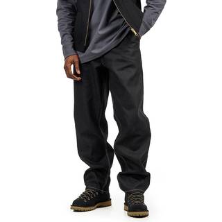 Simple Bukser, Black (Rigid), W33/L32