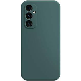 Samsung Galaxy A14/A14 5G Anti-Fingeraftryk Mat TPU Cover - Mørkegrøn