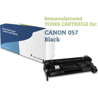 Sort lasertoner - Canon 057 - 3.100 sider.
