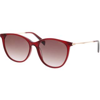 Levi&#39;s LV 5006/S C9A/3X 55 Solbriller Kvinder Rød - Transparent Red - 55mm