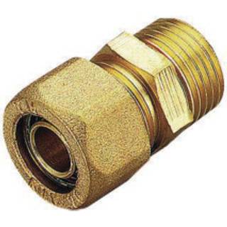 Pex overgangsnippel kompression 15 mm x ½ tomme