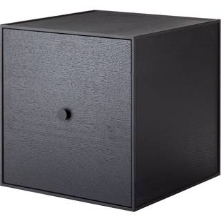 Audo Frame 35 Med Dør 35X35X35 Sort Asketræ