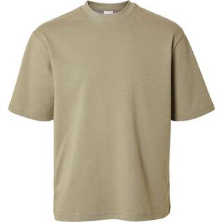Selected Relax Oscar SS Tee Vetiver