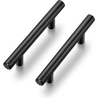 Ravinte 25 Pack | 5 '' Matte Black Cabinet trækker rustfrit stålkabinet håndtag 5 længde køkken skuffe trækker 3 tommer hulcenter