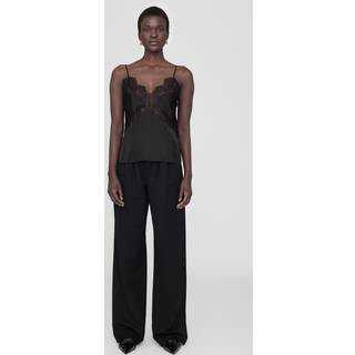 Anine Bing Amelie Camisole Toppe & T-Shirts A07-1822 Black (LARGE)