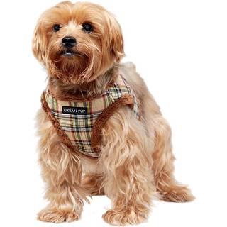 Urban Pup Luxury Harness - Brown Tartan / XS