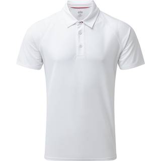 UV-trøje / kortærmet polo shirt Gill UV Tec Polo White, herre, Small