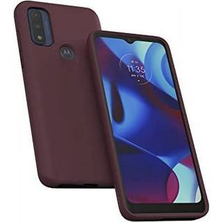Motorola Moto G Pure (2021) Beskyttende case -præcision Fit Stilfuld stødabsorberende telefonsager - Marsala/Wine Red