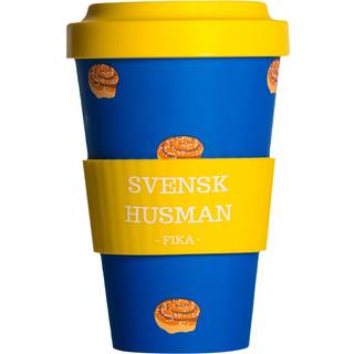 Svensk husman PLA Kop m. Kanelsnegle & Svenske Farver 1 Stk