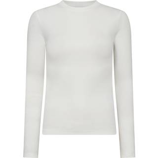 Laguna Langærmet T-shirt, Hvid, XS