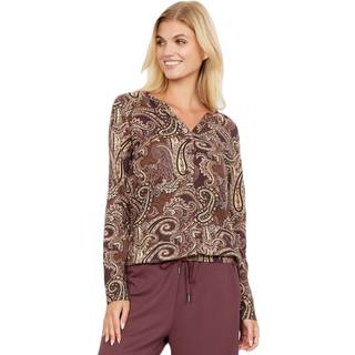 Soyaconcept Felicity 394 Bluse Paisley Vin Rød-M