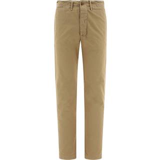 RRL Officers Flat Pants Military Khaki