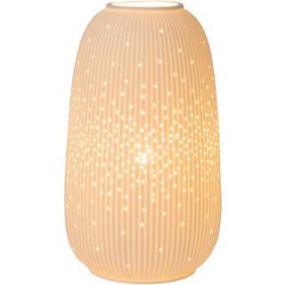 Flores bordlampe, Ø 14,1 cm, porcelæn, hvid, E14