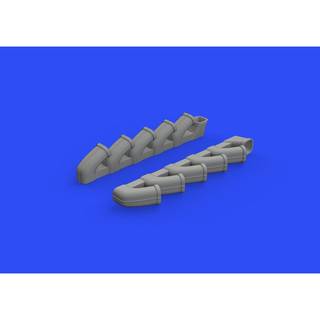 Il-2 exhaust stacks for Tamiya