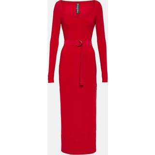Norma Kamali Jersey maxi dress - red - XL