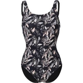 Arena badedragt med indlæg til damer - Francy - Sort/hvid