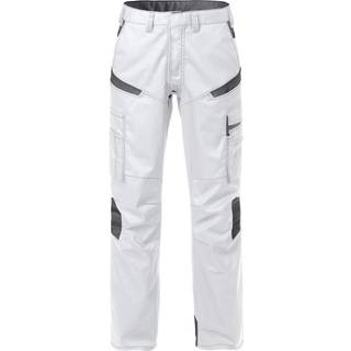 Fristads 129483 Bukser dame 2554 / Arbejdsbukser Hvid/grå 46