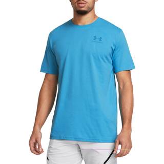 T-shirt Under Armour UA M SPORTSTYLE LC SS-BLU 1326799-434 Størrelse S