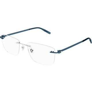 Montblanc MB0281O 007 56 Briller Mænd Silver - Silver - 56mm