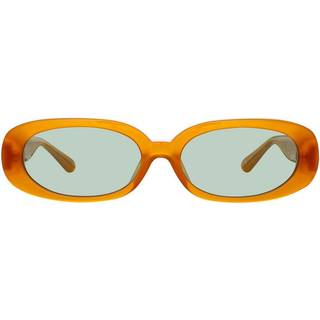 Linda Farrow CARA LFL1252 C12 59 Solbriller Kvinder Gul - Honey Yellow - 59mm
