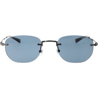 Montblanc MB0303S Asian Fit 002 53 Solbriller Mænd Gunmetal - Gunmetal - 53mm