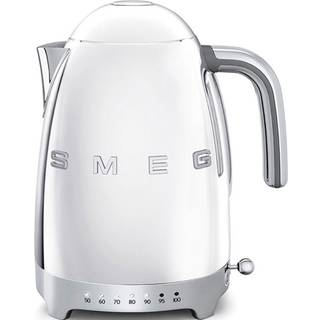 Smeg - Kettle 1,7 L Adjustable Temperature Chrome - Elkedler - Sølv
