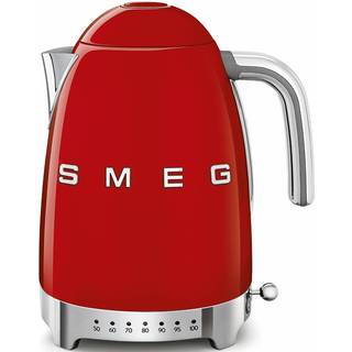 Smeg KLF04RDEU Elkedel m. Temperatur 1,7 L Rød