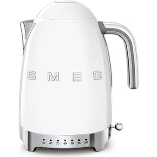 Smeg KLF04WHEU Elkedel m. Temperatur 1,7 L Hvid