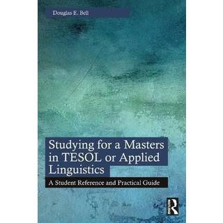 Studying for a Masters in TESOL or Applied Linguistics