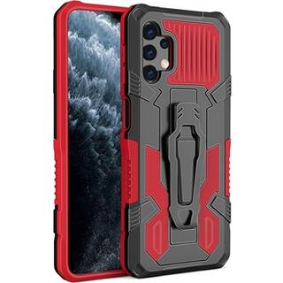 Samsung Galaxy A32 (4G) MechWarrior Project Hybrid Cover - Rød / Sort
