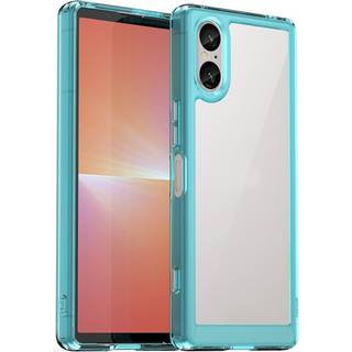 SKALO Sony Xperia 5 V Farve Bumper Cover - Turkis