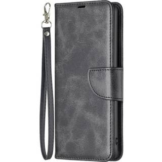 Samsung Galaxy S23 FE Kunstlæder Flip Cover m. Pung - Sort