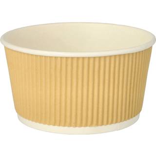 25 stk. Suppebæger Ripple Wall 380 ml