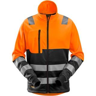 Snickers arbejdsjakke 8035 High-vis, orange/sort, XL 80356604007