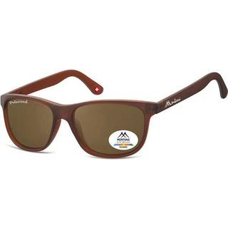 Montana Briller MP48 Polarized MP48F 58 Solbriller Mænd Rød - Red - 58mm