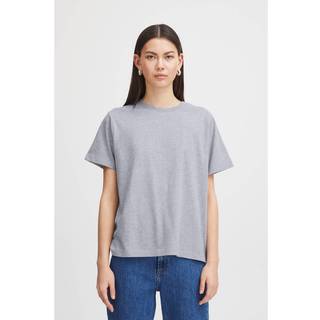 Ichi Ihpalmer Loose Ss Toppe & T-Shirts 20119365 Grey Melange (MEDIUM)