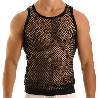 Modus Vivendi C-Through Tank Top - Black