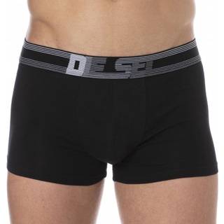 Diesel Damien Cotton Boxer Briefs - Black - Blue