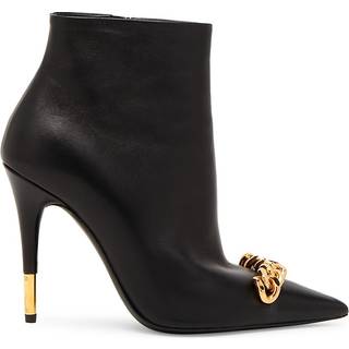 Tom Ford Chain leather ankle boots - black - EU 40.5