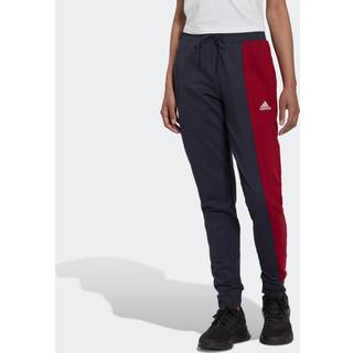 Essentials Colorblock bukser - Legend Ink / Collegiate Burgundy / White - 2XS