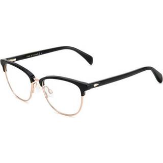 Rag & Bone RNB3060/G 807 52 Briller Kvinder Guld - Black Gold - 52mm