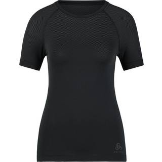 Odlo Women's Baselayer S/S Performance Light Eco Syntetisk undertøj Damer størrelse L farve sort