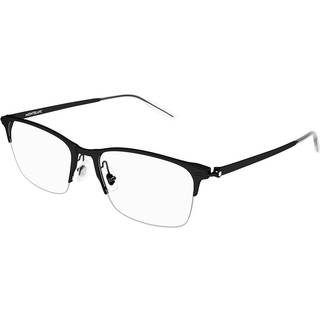 Montblanc MB0284OA Asian Fit 001 54 Briller Mænd Black - Black - 54mm