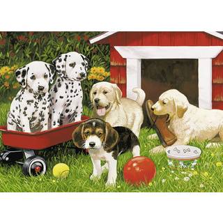 Ravensburger Puppy Party - 60 stykket puslespil for b?rn - Hvert stykke er unikke stykker passer perfekt sammen
