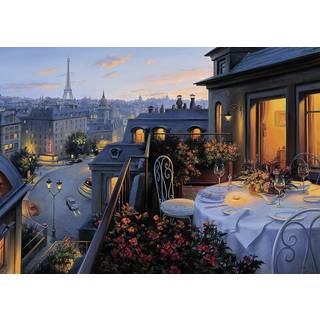 Ravensburger Paris Balkon 1000 Piece Jigsaw Puzzle For Voksne - Hvert stykke er unik softclick -teknologi betyder stykker passer perfekt sammen